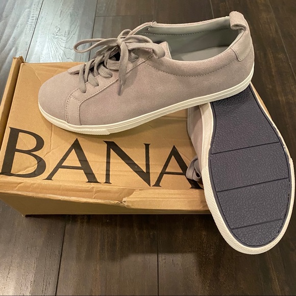 SOLD!! Banana Republic Leather Suede Sneakers - Picture 6 of 11